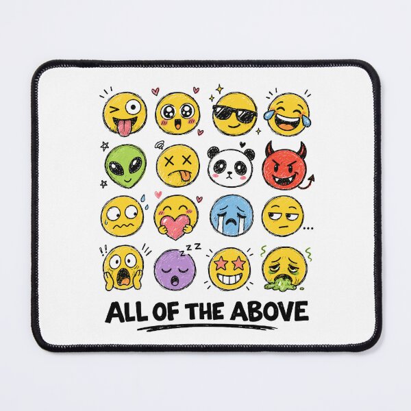 Item preview, All of the Above Emoji designed and sold by aipolohu.