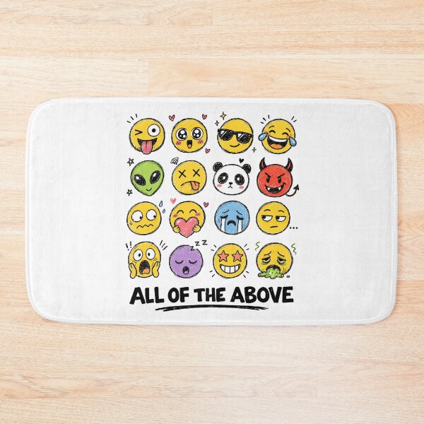 Item preview, All of the Above Emoji designed and sold by aipolohu.