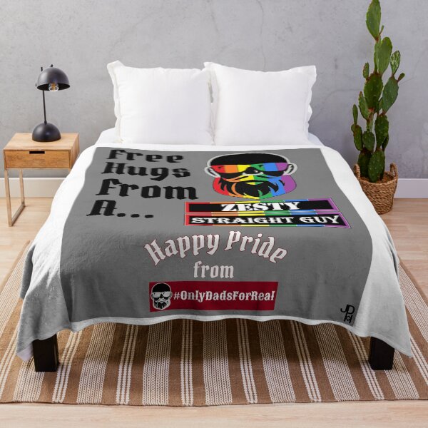 Item preview, Free Hugs Zesty Straight Guy (Gray) *More Colors Available in Collection designed and sold by OnlyDadsForReal.