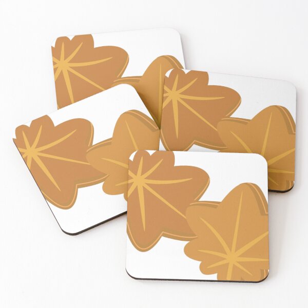 Item preview, Momiji Manju Japanese Sweet - Minimal Autumn Wagashi Art designed and sold by vekotpu.