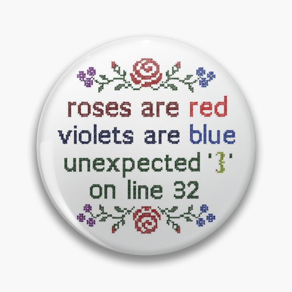 Item preview, Roses Are Red - Programmer Girl designed and sold by aipolohu.