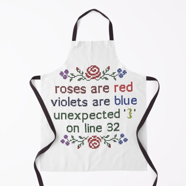 Item preview, Roses Are Red - Programmer Girl designed and sold by aipolohu.