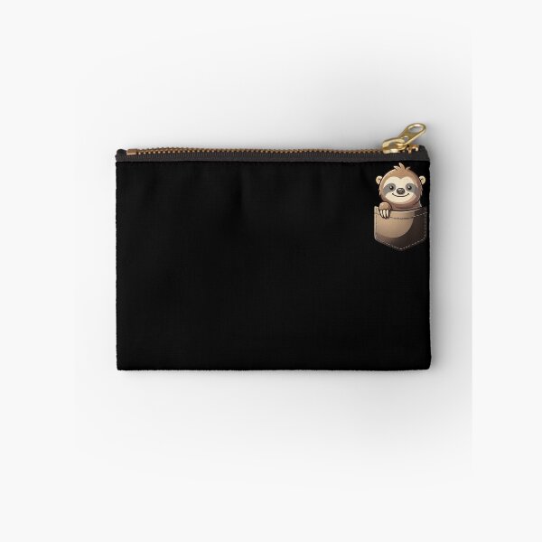 Item preview, Chillin Sloth In Your Pocket Cute Funny Cartoon Sloth designed and sold by Alexis Art Collection.