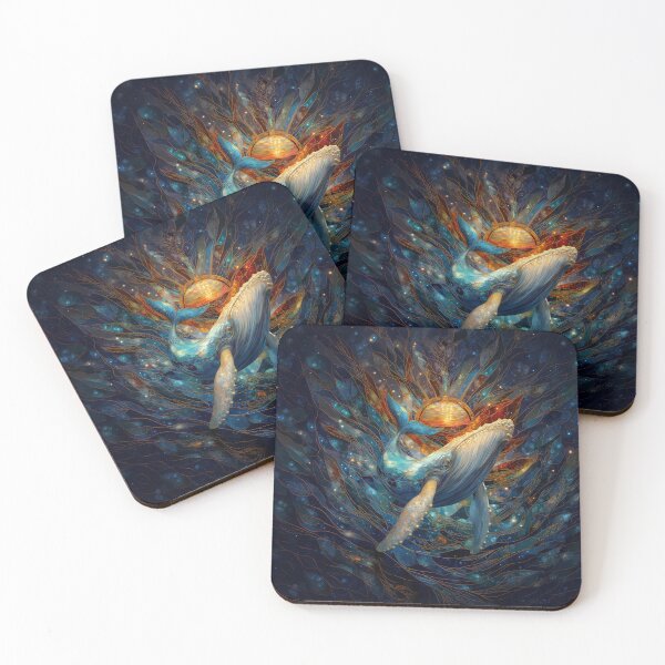 Item preview, Celestial Whale in Radiant Light designed and sold by Rocky Mountain Artistry.