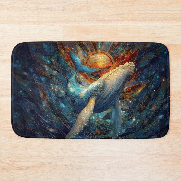 Item preview, Celestial Whale in Radiant Light designed and sold by Rocky Mountain Artistry.