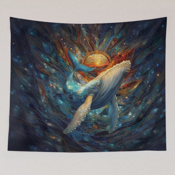 Item preview, Celestial Whale in Radiant Light designed and sold by Rocky Mountain Artistry.