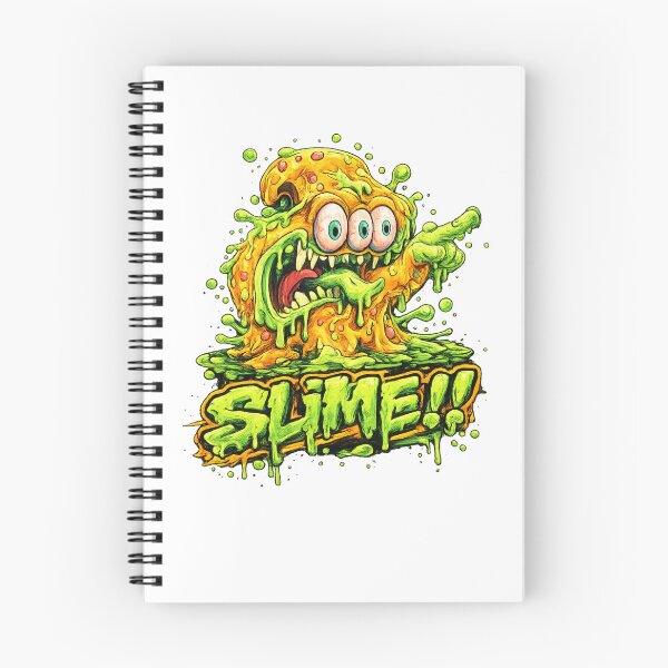 Item preview, Slime Monster Horror Cartoon | Creepy Goo Creature Ar designed and sold by RAZIELK.