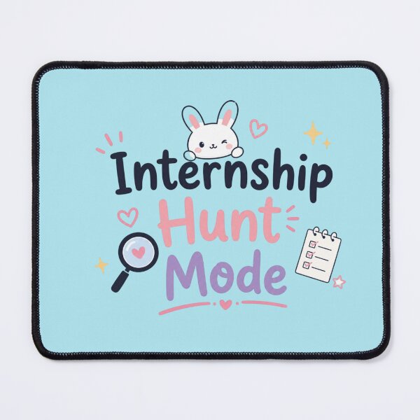 Item preview, Internship Hunt Mode Cute Student T-Shirt Design | Kawaii Career Search Graphic Tee designed and sold by Sanika arts .