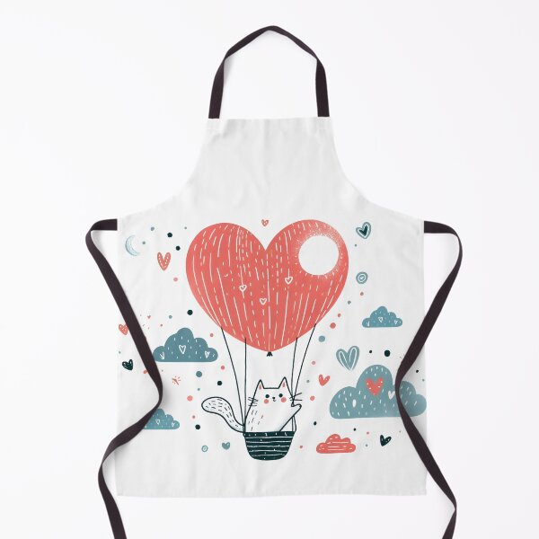 Item preview, Cat on a Hot Air Balloon designed and sold by NadyaMichaels.