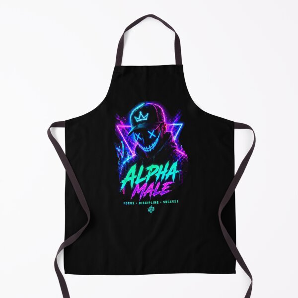 Item preview, Alpha Male Neon Cyberpunk Streetwear Art designed and sold by Bismillah-Najah.