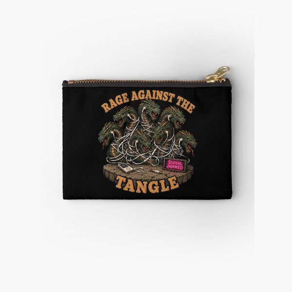 Item preview, Funny Hydra Earbuds Tangle Rage Against The Machine Retro designed and sold by Mythic Ink Studio.