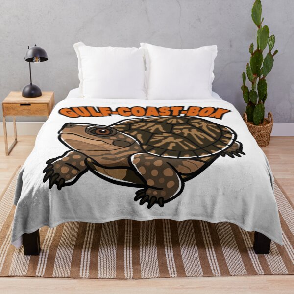 Item preview, Gulf Coast Box Turtle Japanese Pop Art designed and sold by Rie-TortoTurtle.
