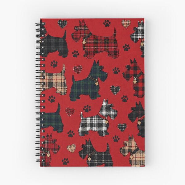 Item preview, Plaid Scottie Dog Pattern designed and sold by Wags & Tails.