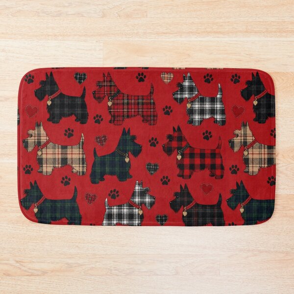 Item preview, Plaid Scottie Dog Pattern designed and sold by Wags & Tails.
