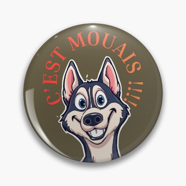 Item preview, Smiling Husky: "Yeah, whatever!!!" designed and sold by Art70shop.