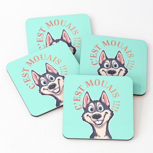 Item preview, Smiling Husky: "Yeah, whatever!!!" designed and sold by Art70shop.
