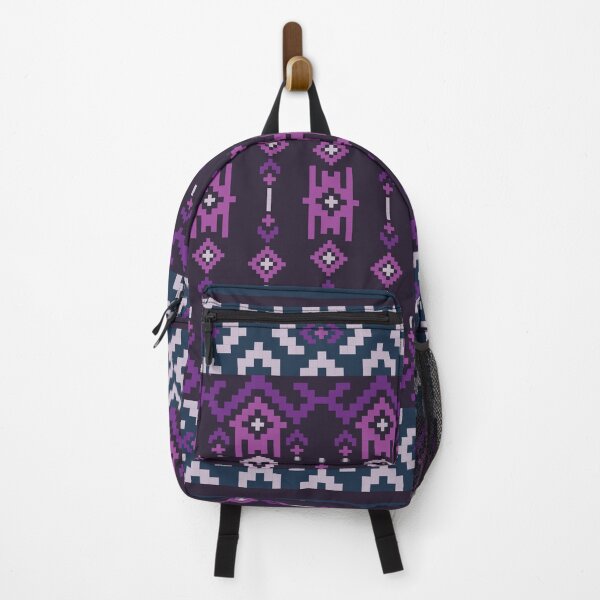 Item preview, Purple Ethnic Geometric Textile Pattern designed and sold by PowerAntShop.
