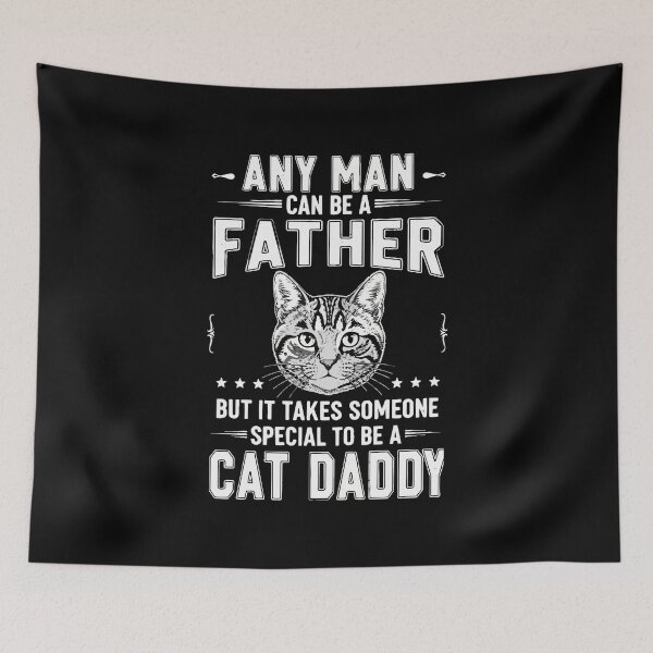 Item preview, Father's Day cat daddy designed and sold by Uglyandcute.