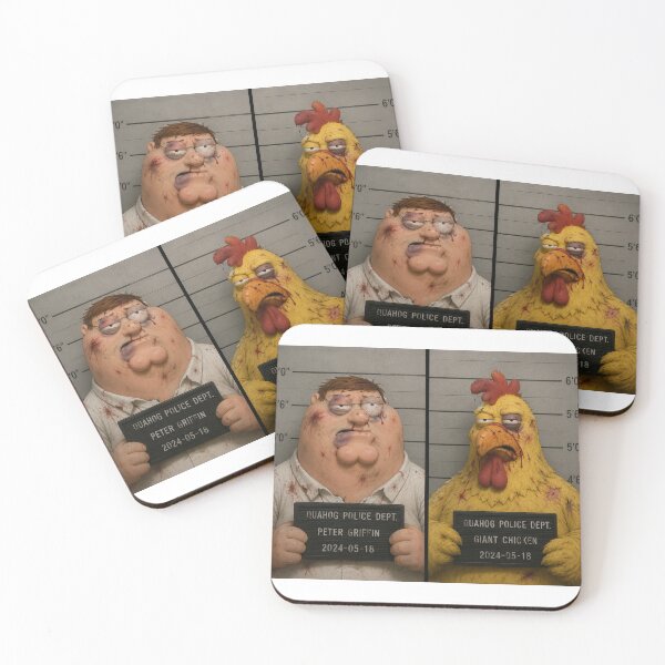 Item preview, Chicken & Peter Mugshots designed and sold by BronxArtist.