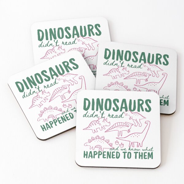 Item preview, Dinosaurs Didn’t Read | Funny Book Lover Dinosaur Meme designed and sold by Krasnovaovaova.