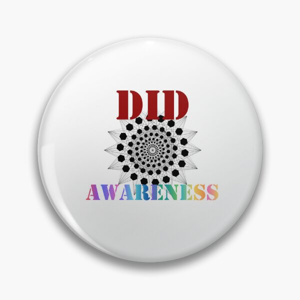 Item preview, Dissociative Identity Disorder Awareness Fractal (DID) designed and sold by queerspaceboy.