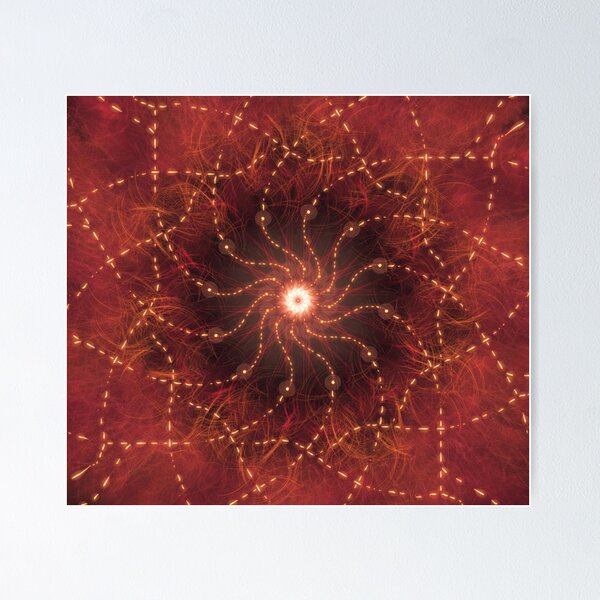 Item preview, Cosmic Radiance: A Symmetric Light Burst designed and sold by EsmArtUniverse.