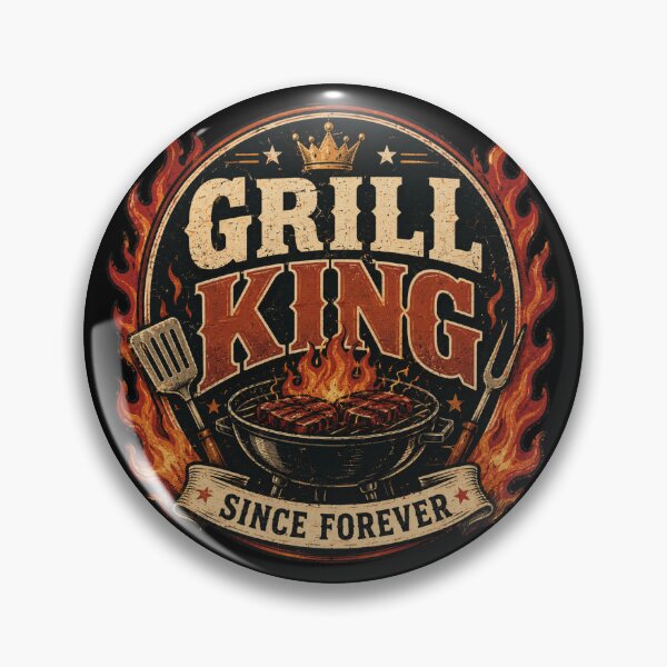 Item preview, Grill King, Since forever designed and sold by RisingWolfStudio.