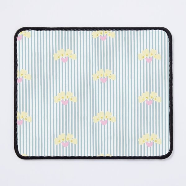 Item preview, Cute pastel flower bouquet stripe pattern designed and sold by Design by Ishika.