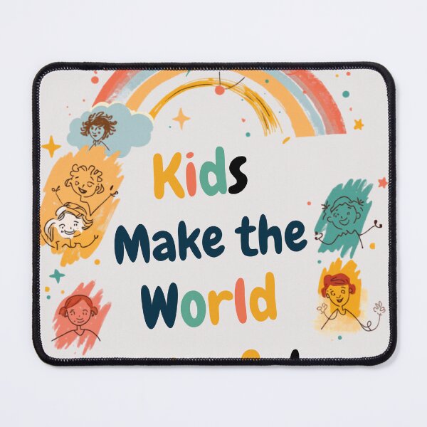 Item preview, Kids Make The World Colorful Childrens Day designed and sold by ScriptedMoments.