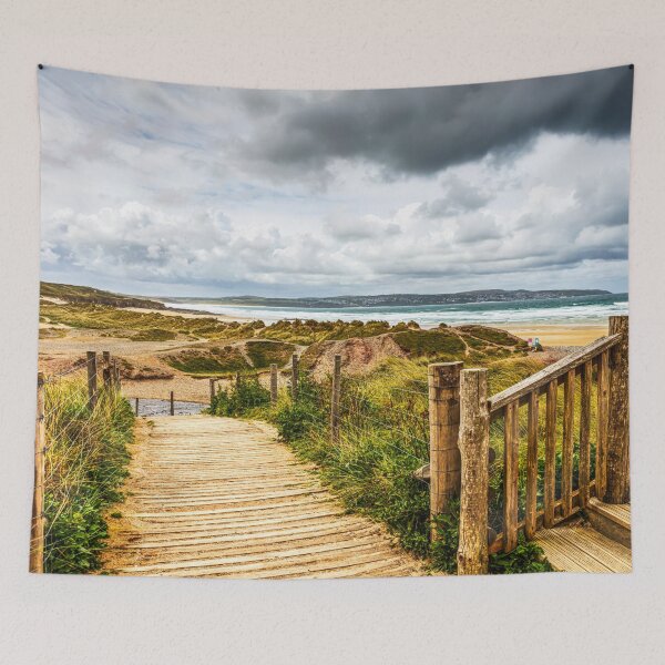 Item preview, Gwithian And Hayle Beach, Cornwall, England designed and sold by Paul Thompson Photography.