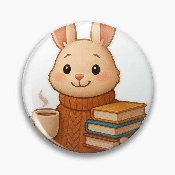 Item preview, Little Study Bunny designed and sold by Thalora Store.