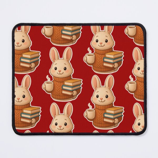 Item preview, Little Study Bunny designed and sold by Thalora Store.