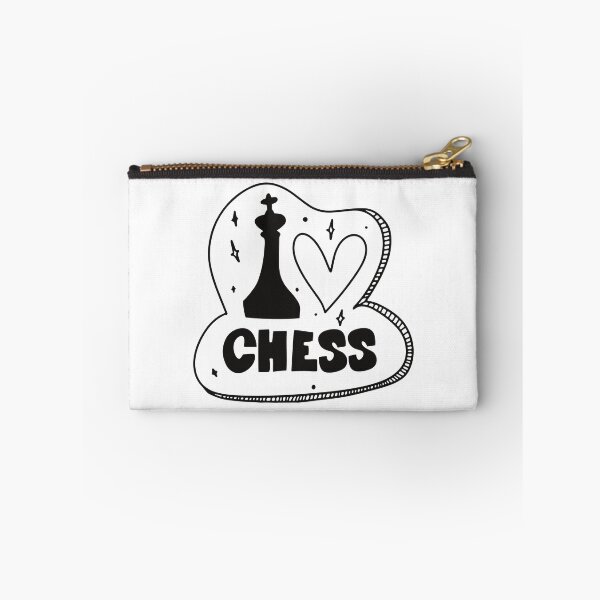 Item preview, I Love Chess – Cute Cartoon Chess Lover Graphic Design designed and sold by CalculatedChaos.