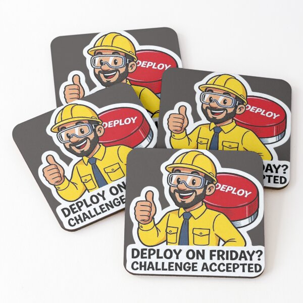 Item preview,  Deploy On Friday Challenge Accepted DevOps designed and sold by islam gamal.