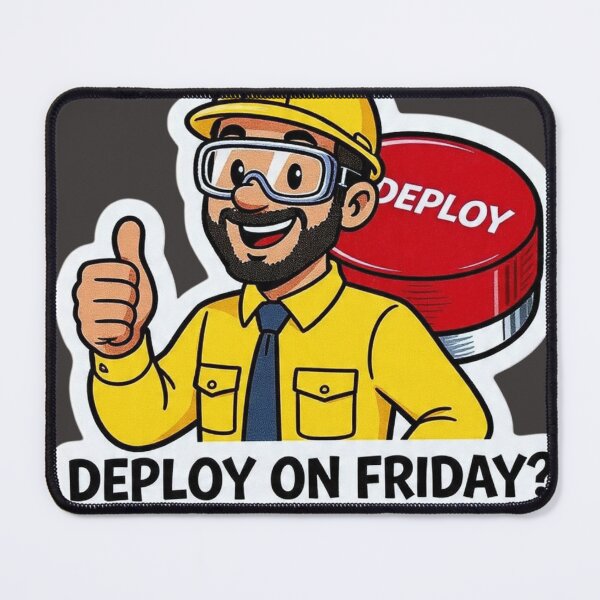 Item preview,  Deploy On Friday Challenge Accepted DevOps designed and sold by islam gamal.