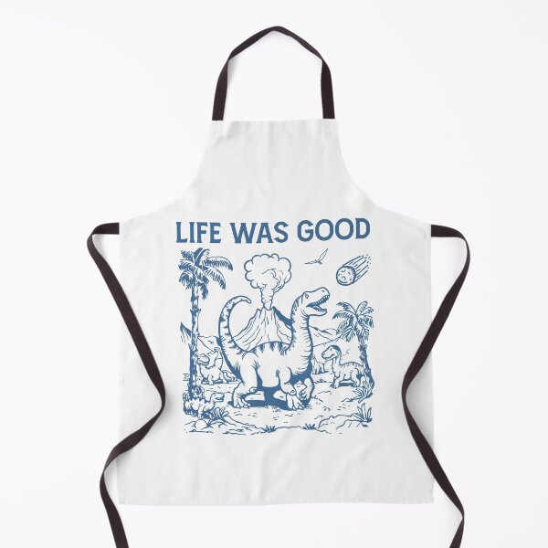 Item preview, Life Was Good When Dinosaurs Existed | Vintage Dino Art designed and sold by Krasnovaovaova.