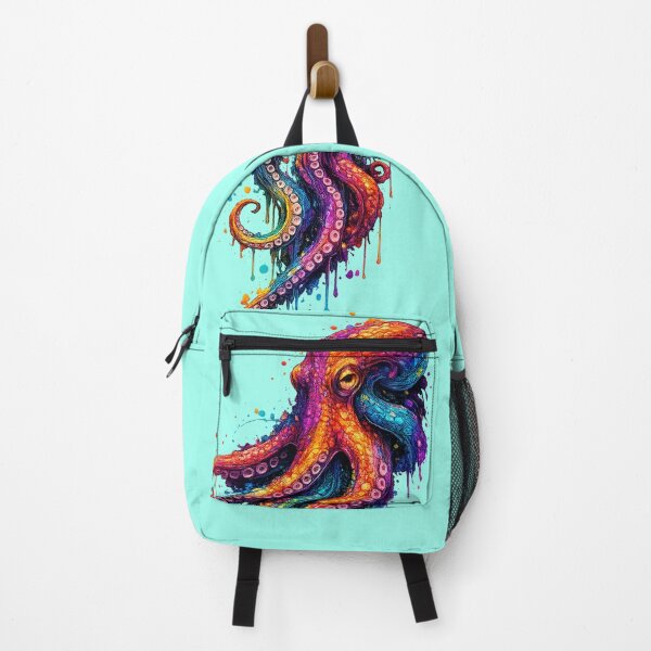 Item preview, Octopus Color Splash designed and sold by Pretty Lil Problem.