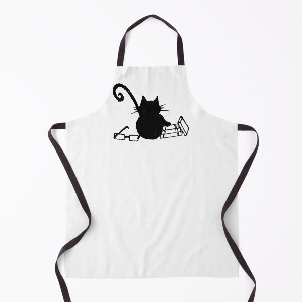Item preview, Nerdy Reading Cat - Black Cat With Glasses designed and sold by Vesivariart.