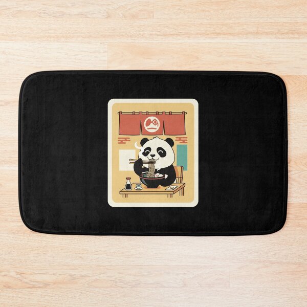 Item preview, Cute Panda Eating Ramen Cozy Japanese Noodle Shop designed and sold by JordynLadukeg65.