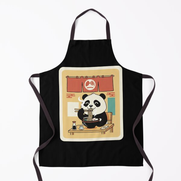 Item preview, Cute Panda Eating Ramen Cozy Japanese Noodle Shop designed and sold by JordynLadukeg65.