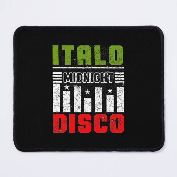 Item preview, Italo Midnight Disco Distressed Black designed and sold by Graphroad.