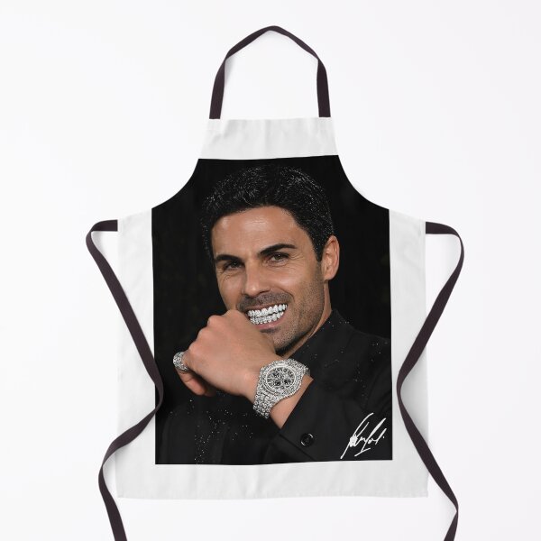 Item preview, Mikel Arteta Iced Out Grin designed and sold by Vysionia Media Market.