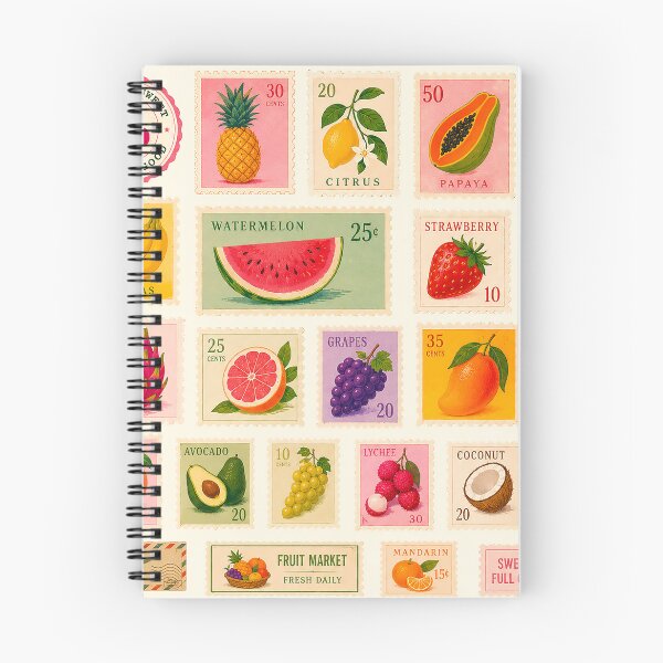 Item preview, Tropical Fruit Sticker Pattern – Summer Fruits Collection designed and sold by Islabonita..