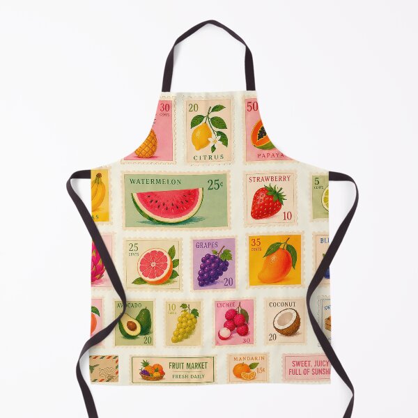 Item preview, Tropical Fruit Sticker Pattern – Summer Fruits Collection designed and sold by Islabonita..