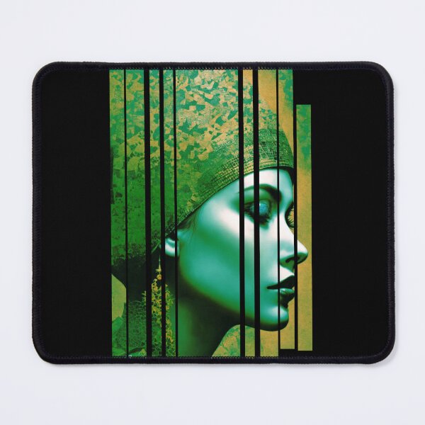 Item preview, Green Hues Portrait Design #1559 designed and sold by topzmart.