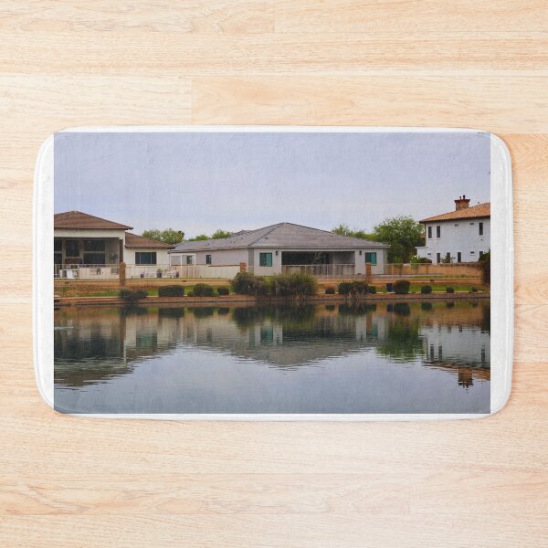 Item preview, Lakeside Houses Reflection designed and sold by Phakade's Photos.