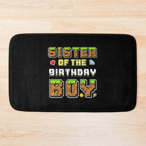 Item preview, Sister of the Birthday Boy Pixel Gaming Party Celebration designed and sold by FGTV2021.