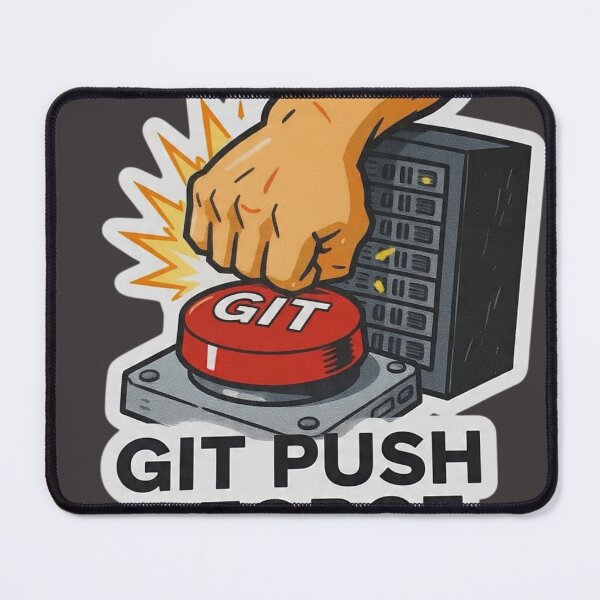 Item preview,  Git Push Force Funny Git Developer designed and sold by islam gamal.