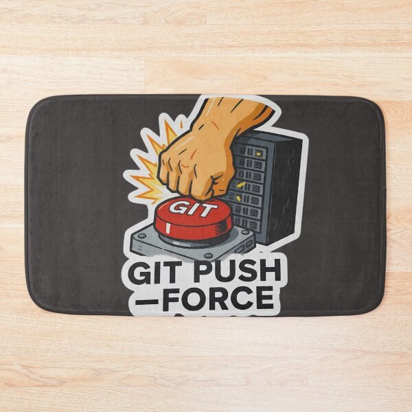 Item preview,  Git Push Force Funny Git Developer designed and sold by islam gamal.