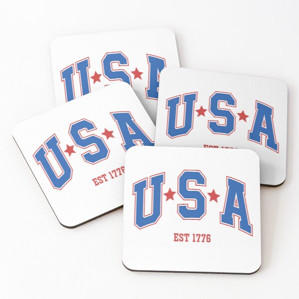 Item preview, USA EST 1776 – Bold Patriotic Typography Design designed and sold by stickyverselab.